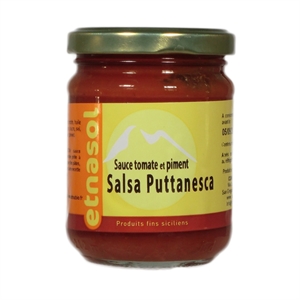 Image de sauce tomate, olives, câpres et piment  gr.180