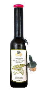 Image de Huile d'olive au basilic, 250 ml